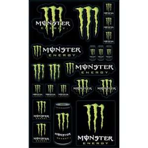  N Style Decal Sheets   Monster Sticker Kit V2 Automotive