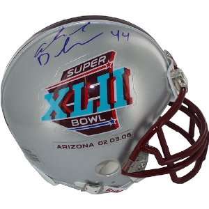  Ahmad Bradshaw Super Bowl 42 Replica Mini Helmet: Sports 