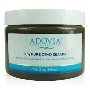  Adovia Pure Dead Sea Mud Jar: Health & Personal Care