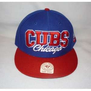 Chicago Cubs 47 Brand Retro Snapback Hat NEW  Sports 