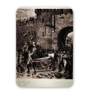  The Death of Bonchamps in 1793 (engraving)    Mouse Mat 