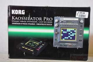 payment info korg kaossilator pro tabletop synthesizer rtl $ 460