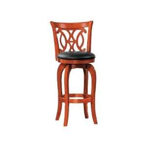  Perugia Oak Finish Swivel Chair   29 Furniture & Decor