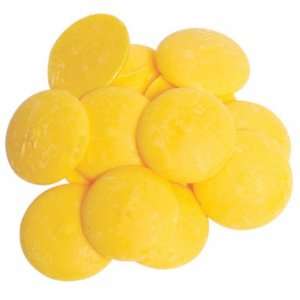 Candy Wafer Melts   Yellow (Vanilla Flavored)  Grocery 