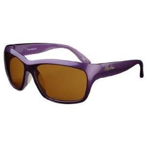  Ryders Eyewear Fray Polarized Purple Frame / Brown Lens 