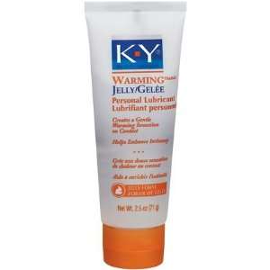  K Y Warming Personal Lubricant Jelly 2.5 oz (Quantity of 5 