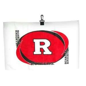  Rutgers Scarlet Knights Tide NCAA Printed Hemmed Towel 