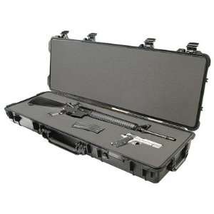  Weapons Case with Foam 16 x 44.38 x 6.13 Color Black 