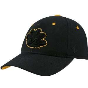   Black DHS Metallic Logo Fitted Hat (6 7/8)