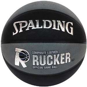   Rucker Official Composite Leather Game Basketball