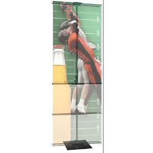  Promo Banner Stand with Pole Pocket Mounting for One 