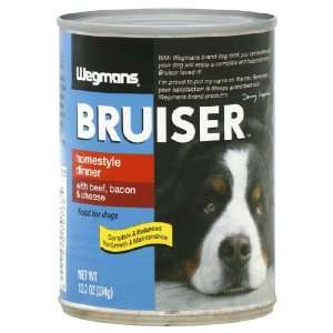  Wgmns Bruiser Food for Dogs, Homestyle Dinner with Beef, Bacon 