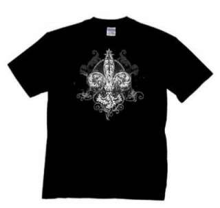 Christian T Shirt Fleur De Lis Design Inspirational  