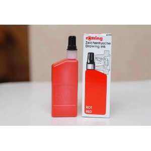 Rotring   Rotring drawing Ink Red 23ml.
