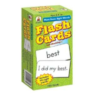  Flash Cards More Basic Sight Words: Office Products