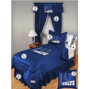  Indianapolis Colts Twin Size Locker Room Bedroom Set 