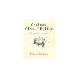  2003 Chateau Clos LEglise Cotes De Castillon 750ml 