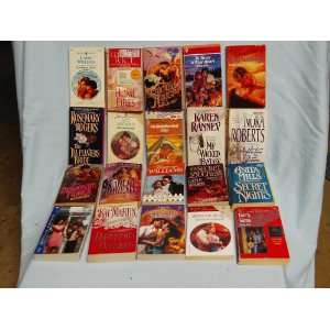   Lot of 20 Romance Paperback Books By Various Authors 