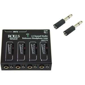  Rolls HA43 Pro 4 Output Stereo Headphone Amplifier and 2 1 