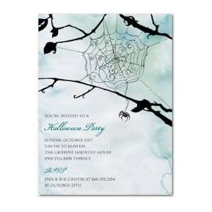   Party Invitations   Spooky Web By Lisa Levy