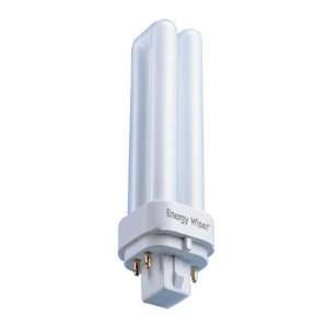 26W Dimmable Compact Fluorescent Quad Electronic 4 Pin Bulb in Warm 