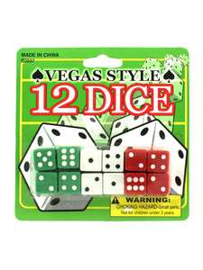 Set Of 24 Vegas Style Dices  