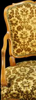 VINTAGE FRENCH COUNTRY LOUIS XV ARMCHAIR ACCENT CHAIR  