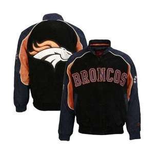  Denver Broncos Suede Jacket: Sports & Outdoors