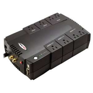   /450W AVR 8 Outlet RJ11/RJ45 Compact Design EMI/RFI USB Electronics