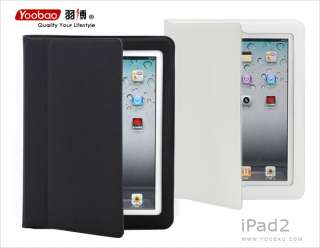 Yoobao Slim Lively Light White Leather Case for iPad 2  