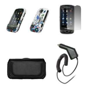  Samsung Reality U820 Premium Black Leather Carrying Case+ 