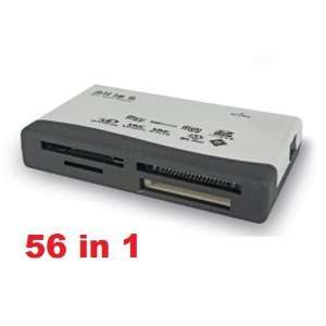  Mini External Card Reader 56 in 1 USB Ms/mspro Cf/md Xd Sd 