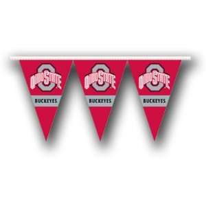  Ohio State Buckeyes 25 Strings of Party Pennants Sports 