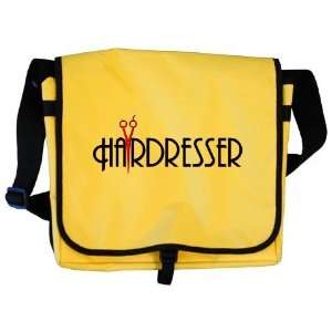 Hairdresser Hair stylist Messenger Bag by CafePress 