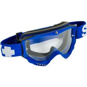  Spy Magneto MX Goggle Matte Blue/Clear, One Size Sports 