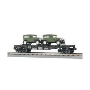  30 7671 MTH O RailKing MTH Transport Flat Car: Toys 