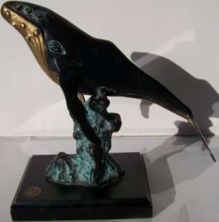 SPI Humpback Whale sculpture 7.25 beautiful  