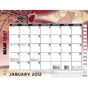  Miami Heat 2012 Desk Calendar