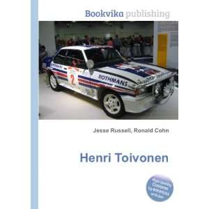  Henri Toivonen Ronald Cohn Jesse Russell Books