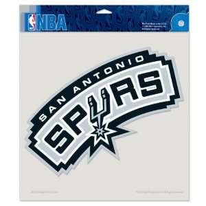  San Antonio Spurs 8x8 Die Cut Decal: Sports & Outdoors