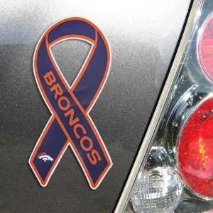  NFL Denver Broncos Ribbon Magnet: Sports & Outdoors