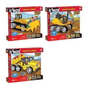   Includes Bulldozer, Giant Excavator and Dump Truck Toys & Games