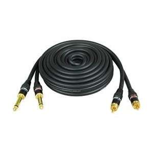  Monster Cable Studiolink Rca To 1/4 Interconnect Cable 