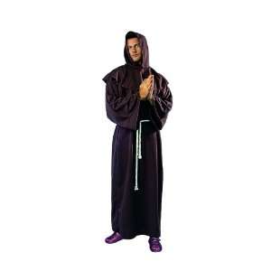 Adult Deluxe Monk Robe Costume Size Standard Everything 