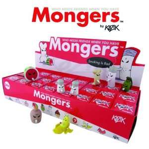   Koziks Smorkin Mini Mongers Vinyl Figures Box of 24 Toys & Games