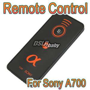 IR Remote Control for Sony NEX 5N NEX7 A700 A900 A33 A550 A500 A580 
