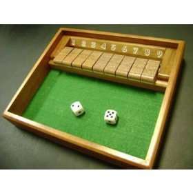   Box 9 Tile Number Dice Game Free Shipping Nine includes dice and rules