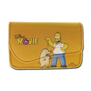 Licensed Orange Simpsons Horizontal Pouch with Homer Feeding his Pig 