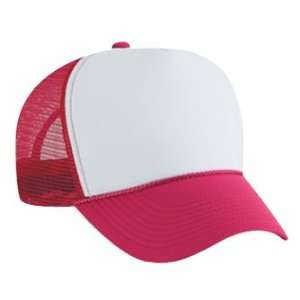  Blank Trucker Hat/Cap   Baseball, Golf, Fishing   Hot Pink 