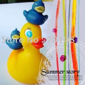  bath toy  10.5cm big duck toys+2 pcs small duck in 4cm 